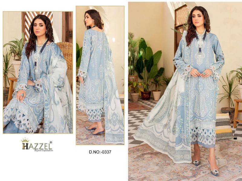 Hazzel 0337 catalog wholesale pakistani suits in hyderabad