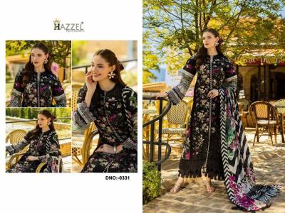 Hazzel Maria B Kirdar Vol 1 Cotton Dupatta wholesale pakistani suits