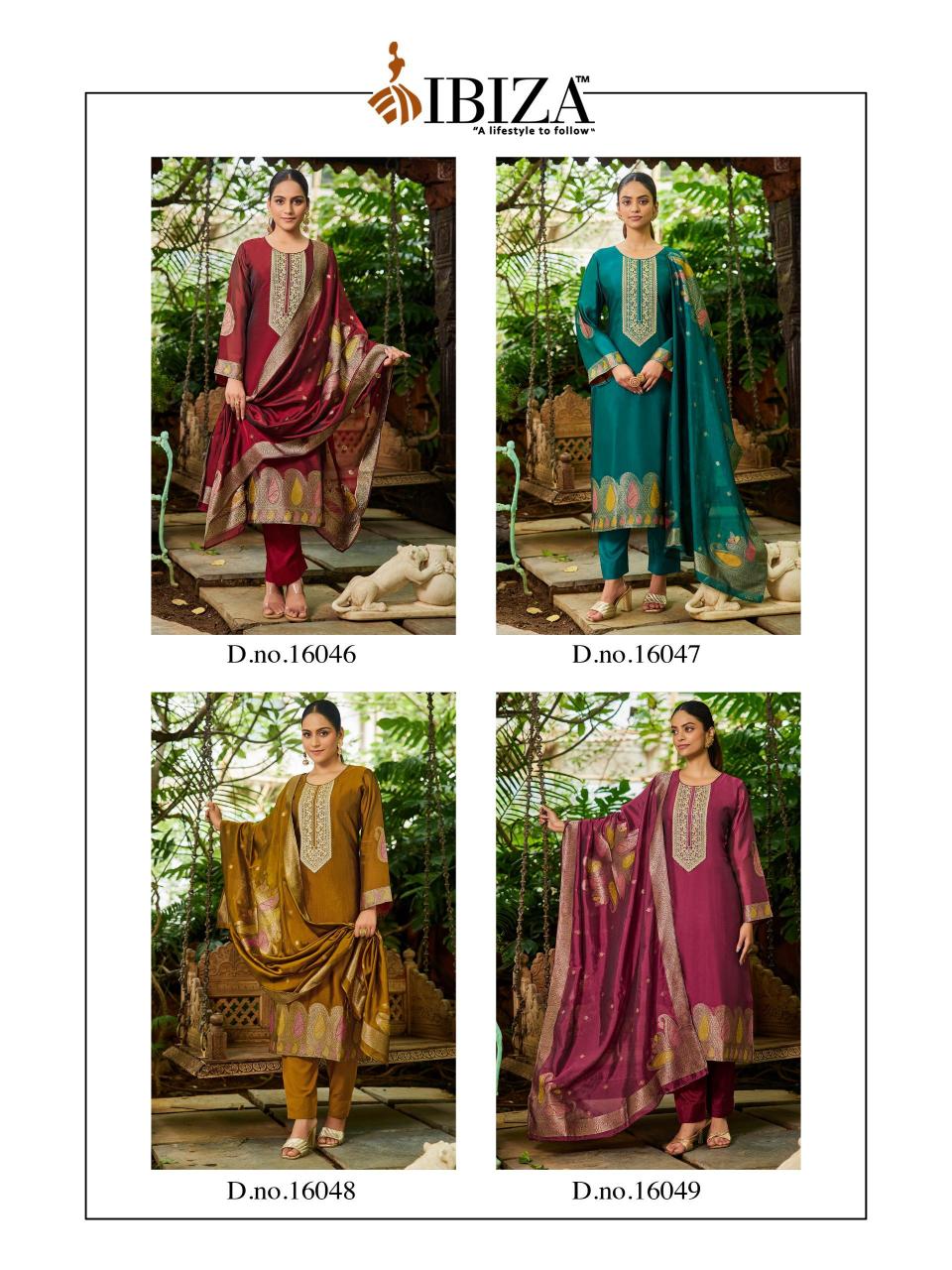 Ibiza Nova catalog churidar salwar kameez wholesale market