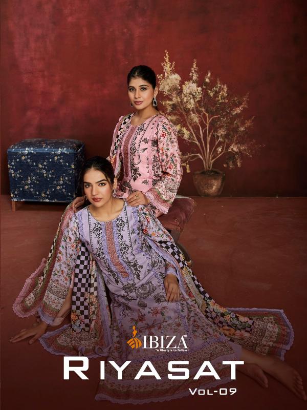 Ibiza Riyasat Vol 9 catalog salwar kameez wholesale surat