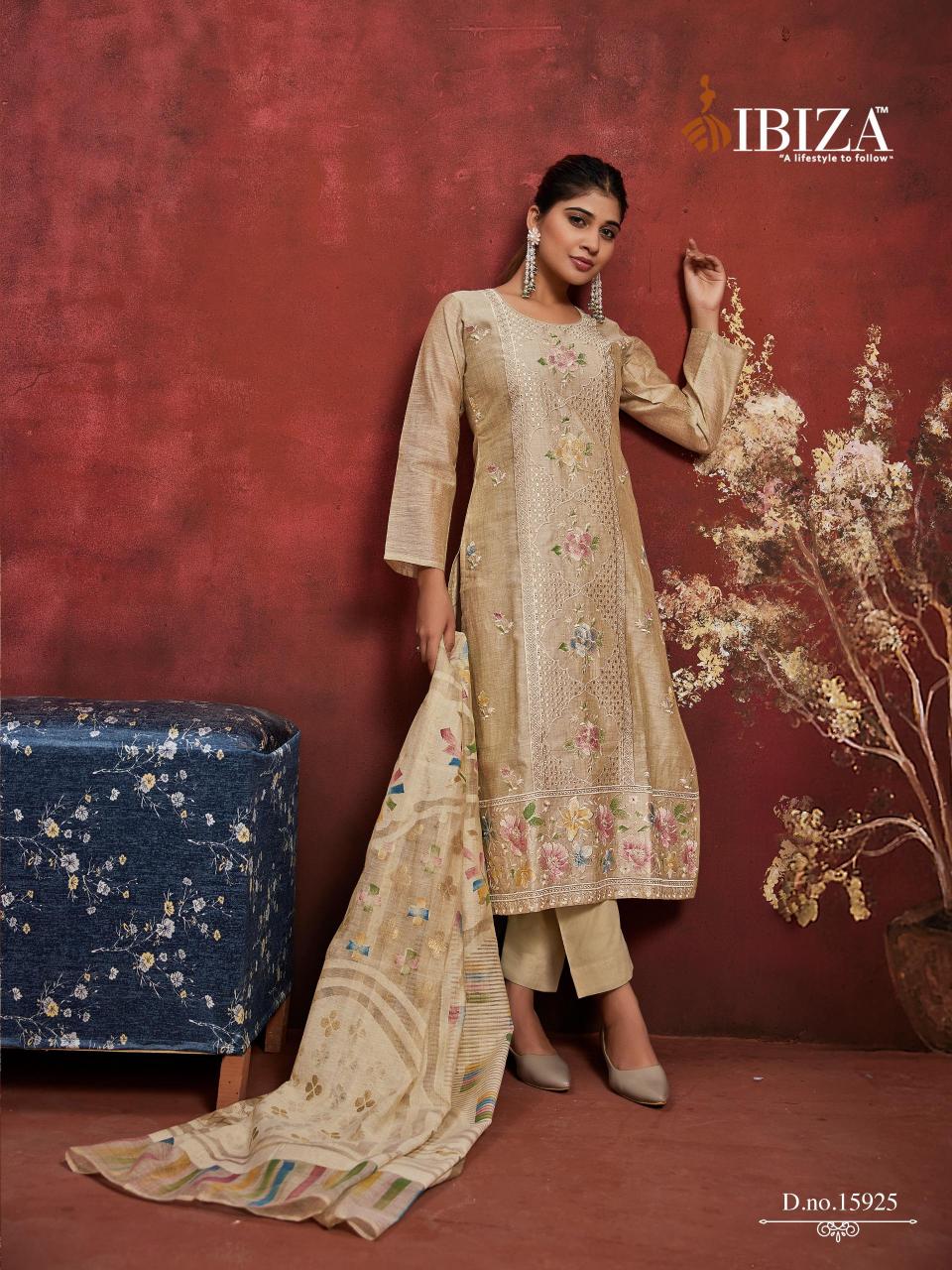Ibiza Tanishq catalog designer salwar kameez wholesale in mumbai