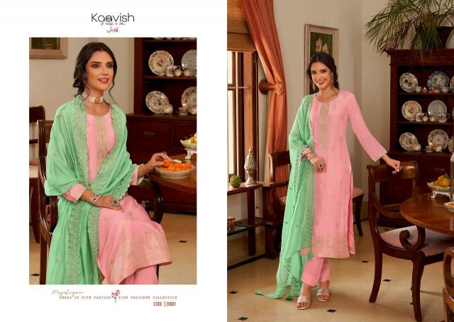 Kaavish Rangoon catalog wholesale salwar kameez online shopping