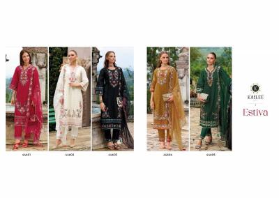Kailee Fashion Estiva catalog indigo kurtis online india