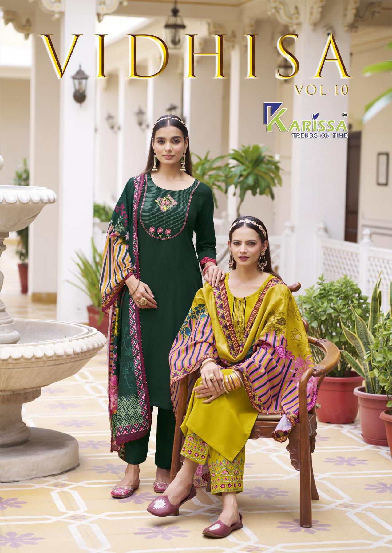 Karissa Vidisha Vol 10 catalog online indian kurtis in dubai