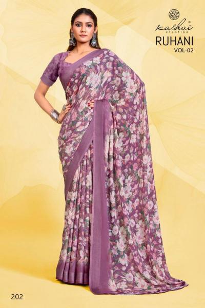 Kashvi Ruhani vol 2 catalog surat sarees whatsapp group