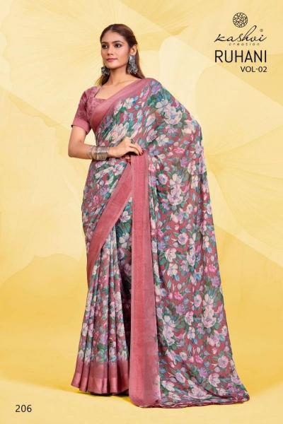 Kashvi Ruhani vol 2 catalog surat sarees whatsapp group