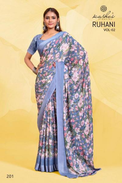 Kashvi Ruhani vol 2 catalog surat sarees whatsapp group