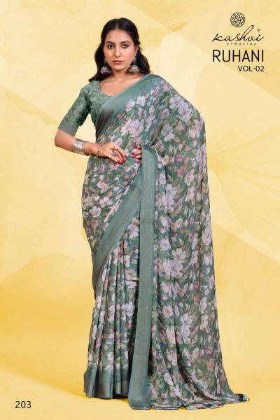 Kashvi Ruhani vol 2 catalog surat sarees whatsapp group