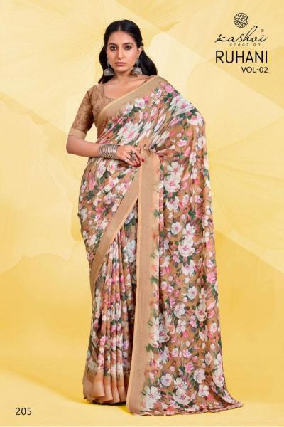 Kashvi Ruhani vol 2 catalog surat sarees whatsapp group