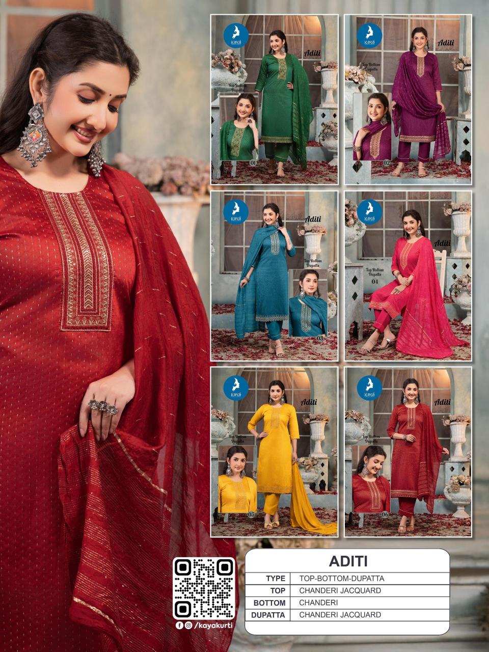 Kaya Aditi catalog top 10 online kurti brands in india