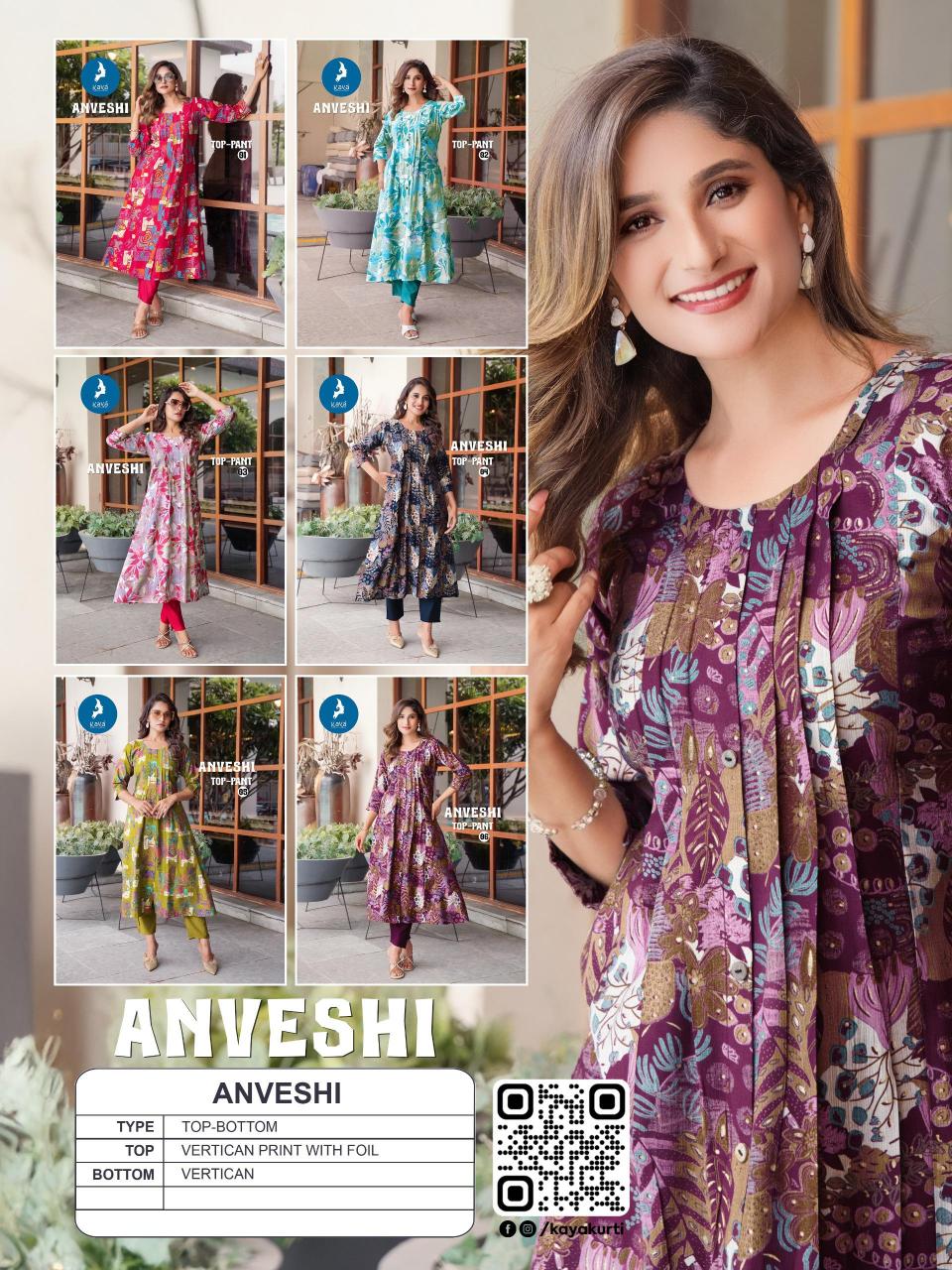 Kaya Anveshi catalog co ord sets manufacturers in india