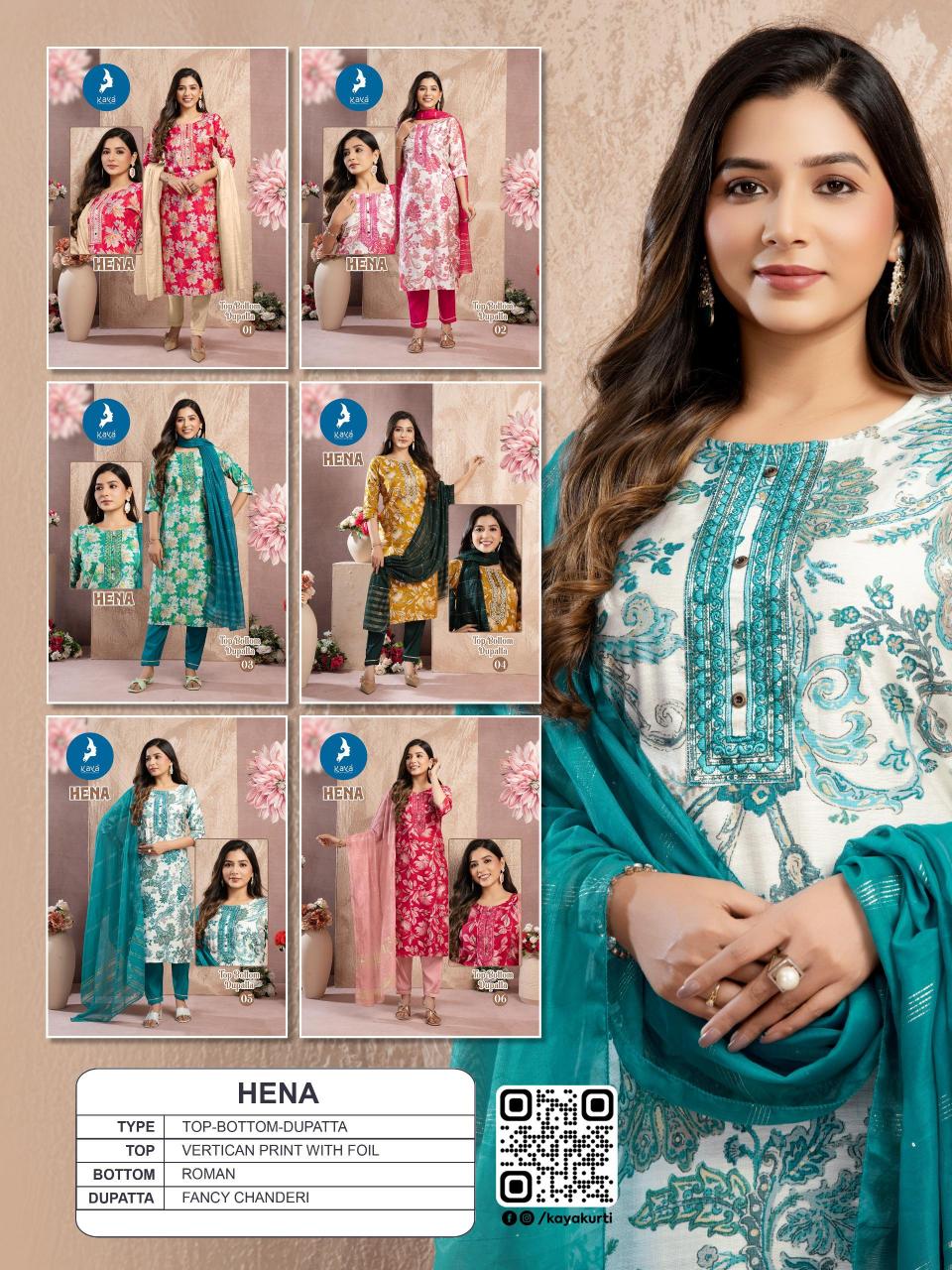 Kaya Hena catalog best kurtis online shopping india 