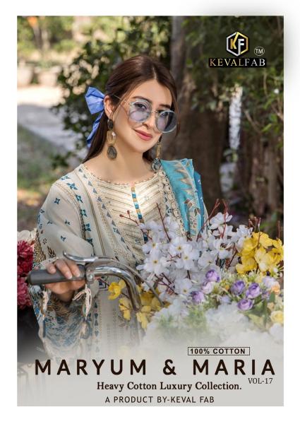 Keval maryum Maria vol-17 – Dress Material - Wholesale Catalog