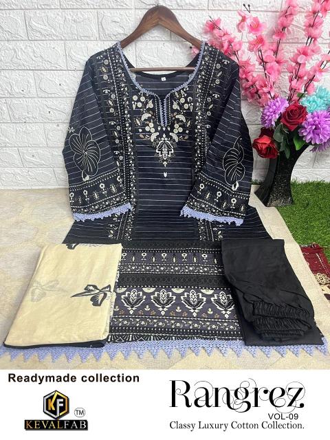 Keval Rangrez Vol-9 – Readymade Karachi Kurti Pant With Dupatta - Wholesale Catalog