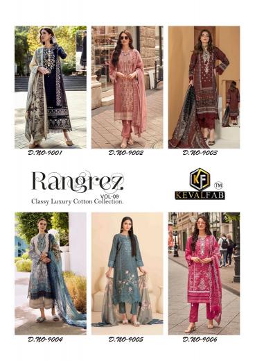 Keval Rangrez Vol-9 – Readymade Karachi Kurti Pant With Dupatta - Wholesale Catalog
