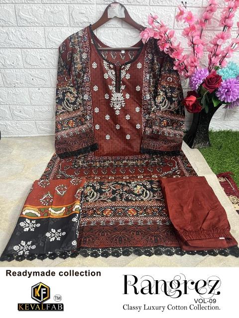 Keval Rangrez Vol-9 – Readymade Karachi Kurti Pant With Dupatta - Wholesale Catalog