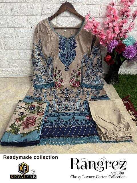 Keval Rangrez Vol-9 – Readymade Karachi Kurti Pant With Dupatta - Wholesale Catalog