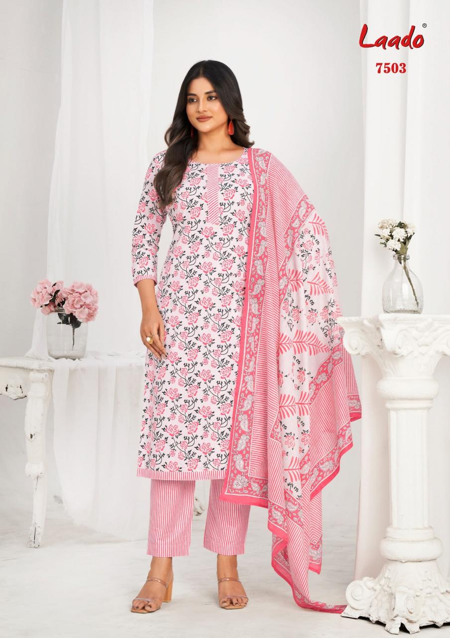 Laado Print Vol-75 – Dress Material - Wholesale Catalog