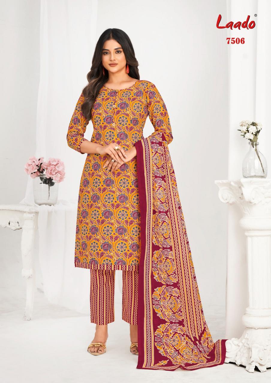 Laado Print Vol-75 – Dress Material - Wholesale Catalog
