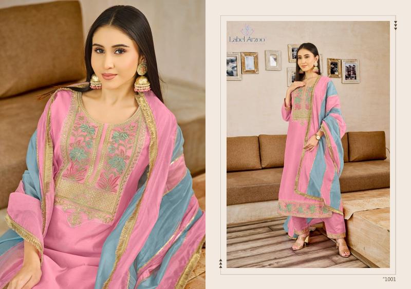Lable Arzoo Saadgi Bhaag vol 1 catalog kurti neck design 2025 in india