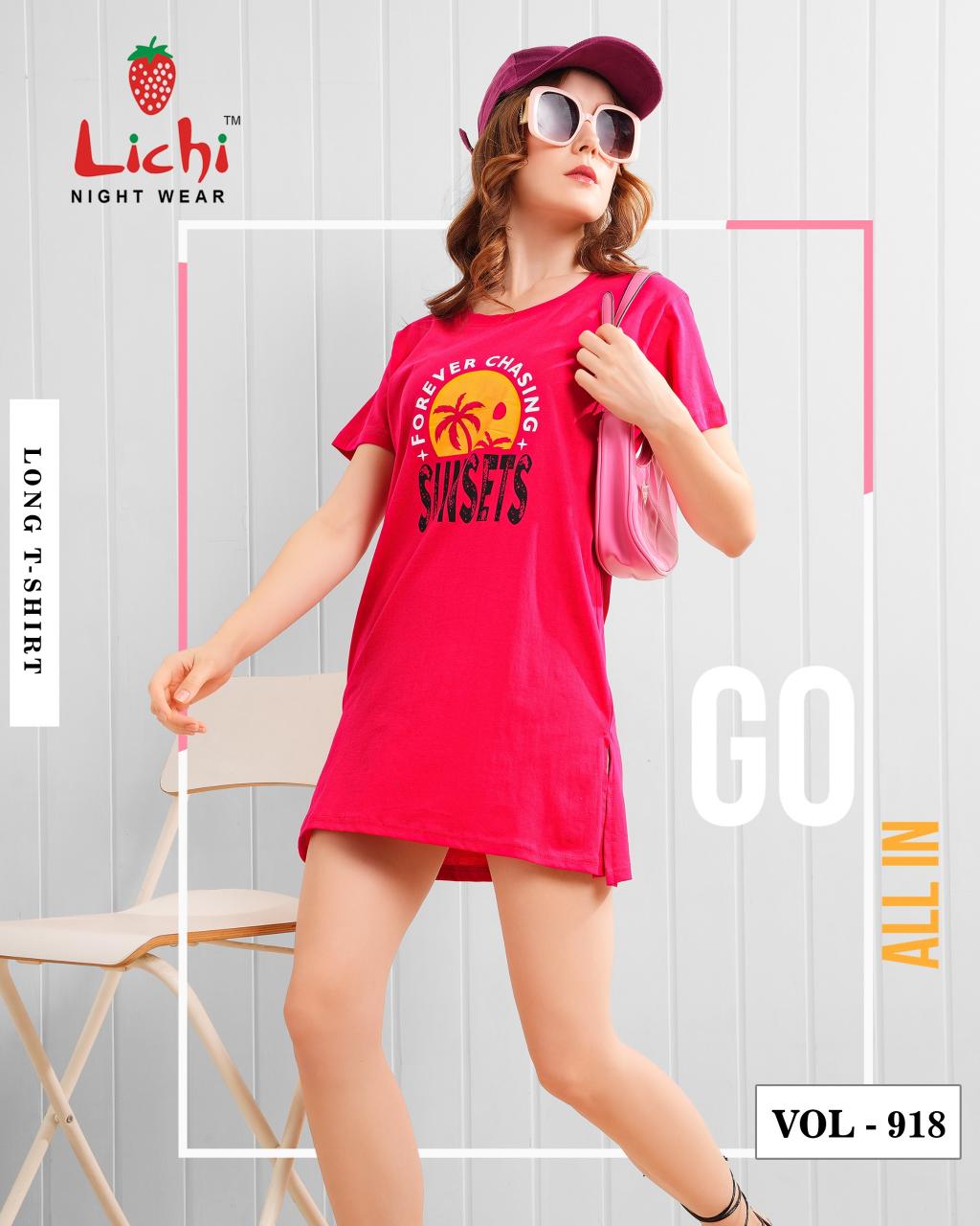 Lichi 918 Catalog T shirt wholesaler Surat