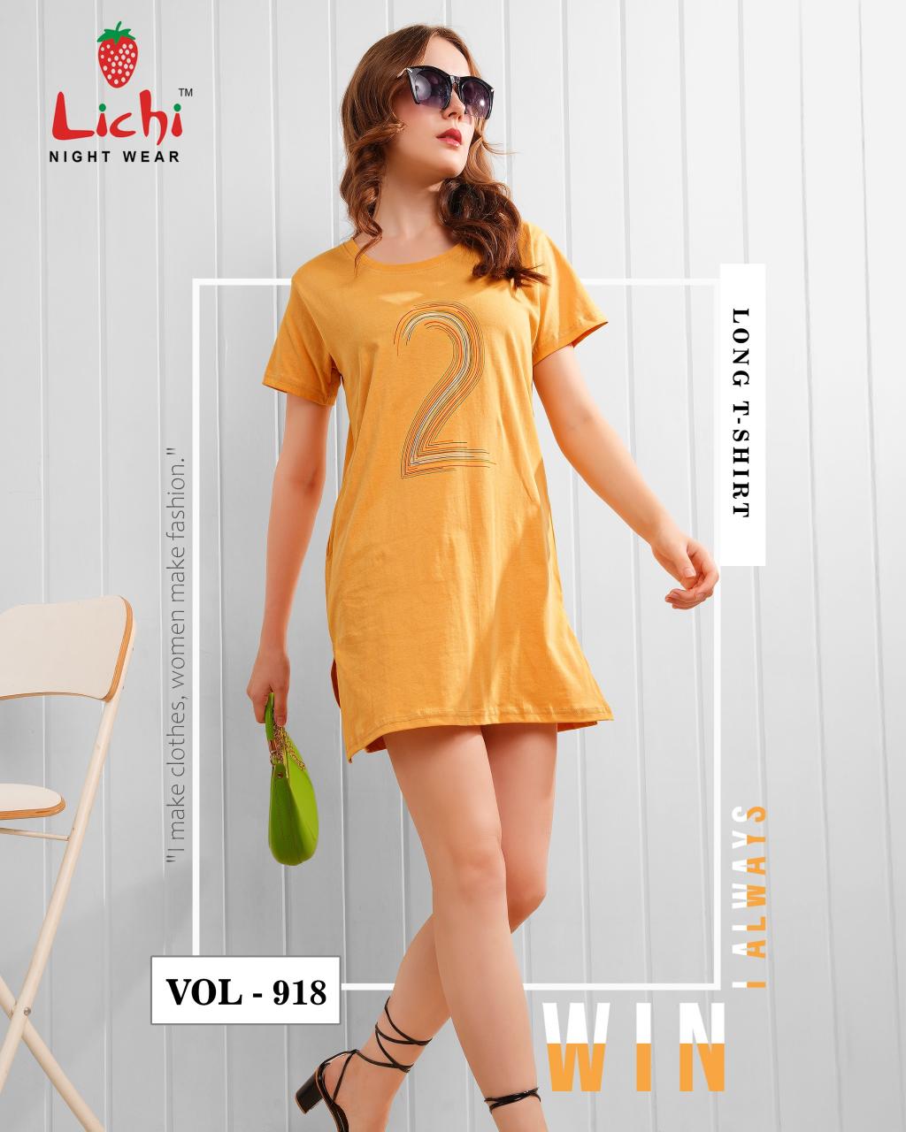 Lichi 918 Catalog T shirt wholesaler Surat