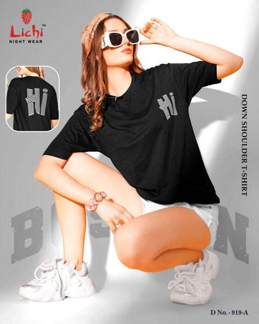 Lichi 919 A TO F Catalog T shirt wholesaler Surat