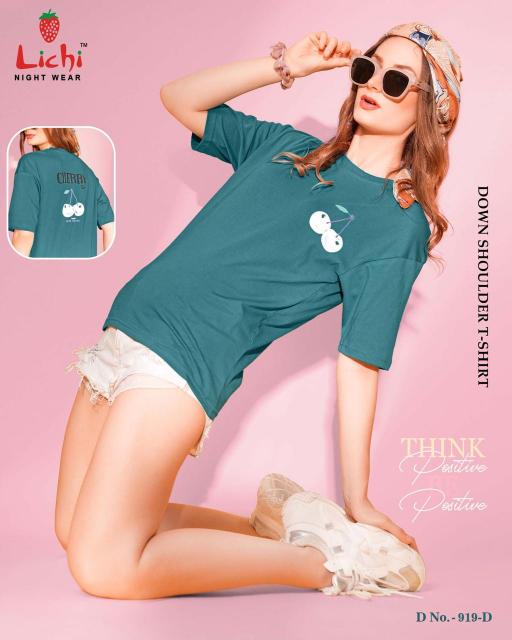 Lichi 919 A TO F Catalog T shirt wholesaler Surat