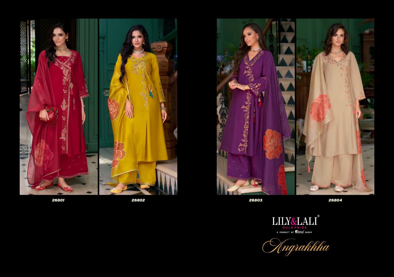 Lily & Lali Angrakhha catalog fab india kurties