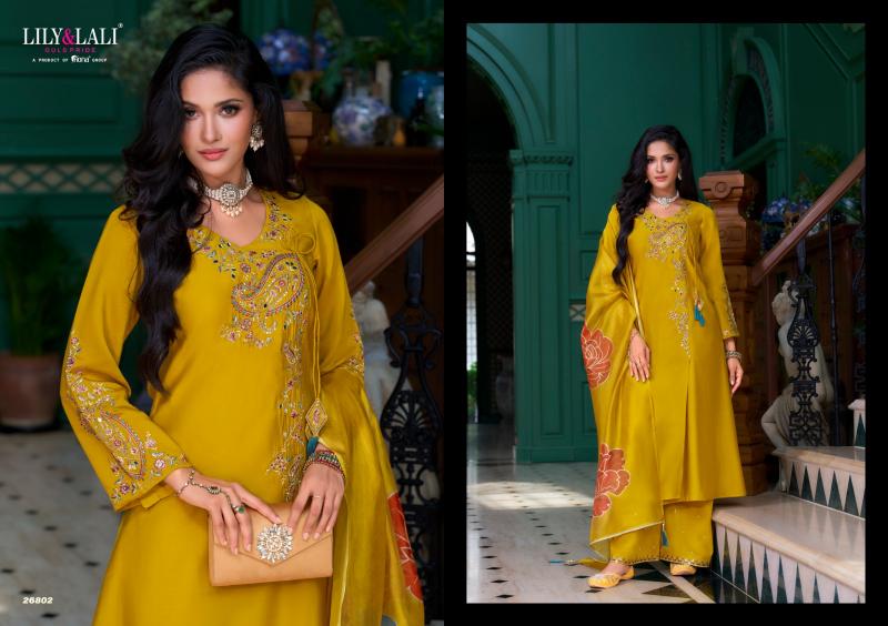 Lily & Lali Angrakhha catalog fab india kurties