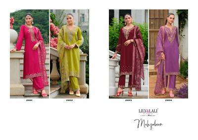 Lily & Lali Mehzabeen catalog brocade kurtis online india