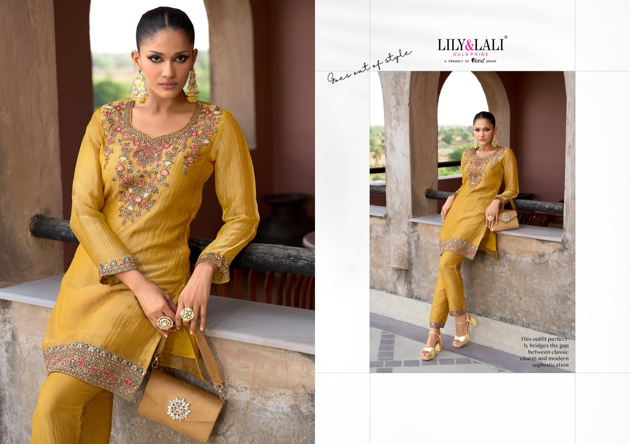 Lily & Lali Mulaqat catalog buy designer indian kurtis 