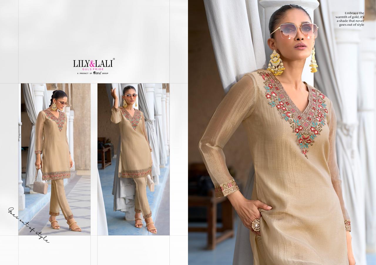 Lily & Lali Mulaqat catalog buy designer indian kurtis 