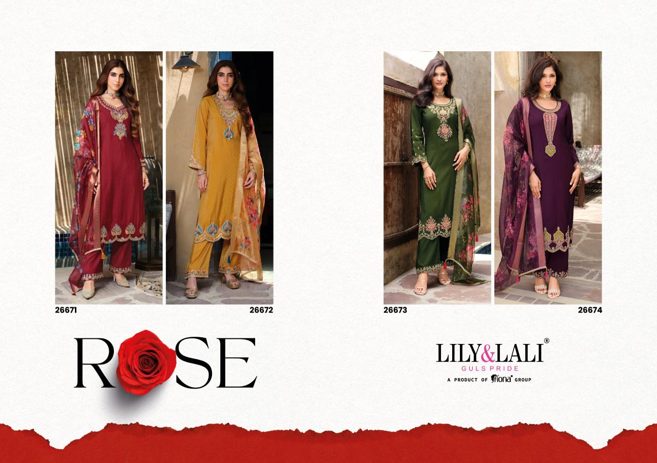 Lily & Lali Rose catalog latest designs indian kurtis