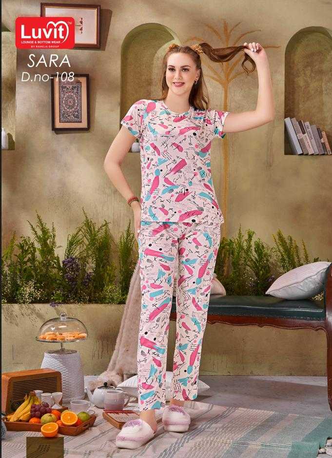 Luvit Sara vol 1 catalog ladies night dress