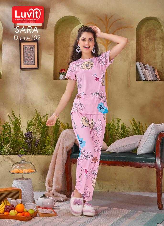 Luvit Sara vol 1 catalog ladies night dress