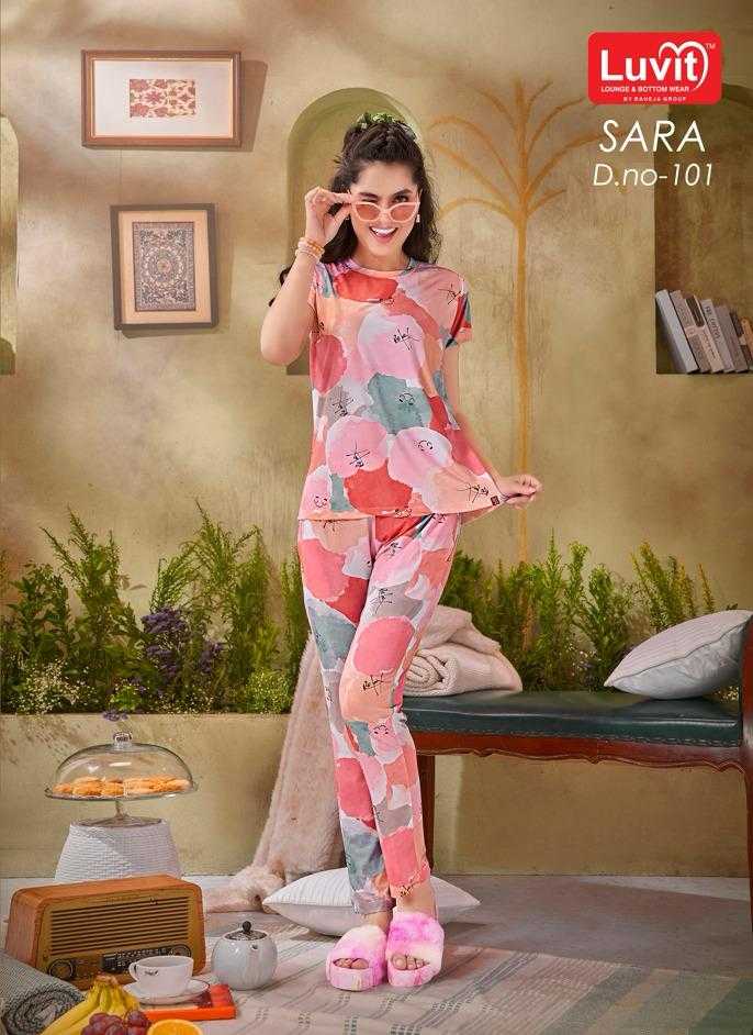 Luvit Sara vol 1 catalog ladies night dress