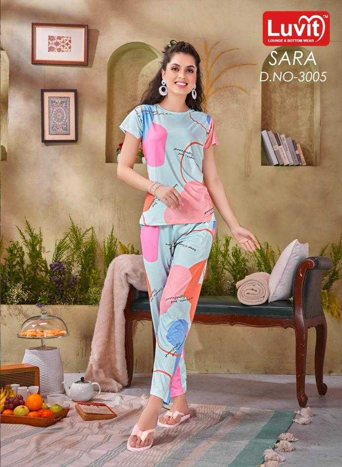 Luvit Sara vol 1 catalog ladies night dress