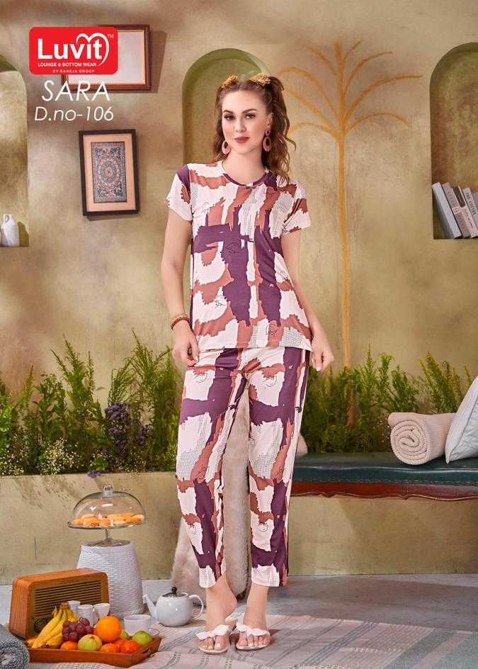 Luvit Sara vol 1 catalog ladies night dress