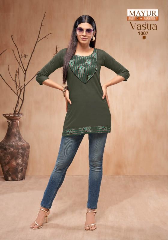 Mayur Vastra Vol-1 – Short Tops - Wholesale Catalog