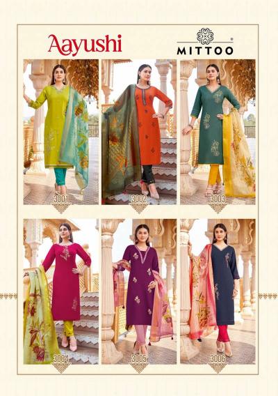 Mittoo Ayushi catalog indian kurti brands