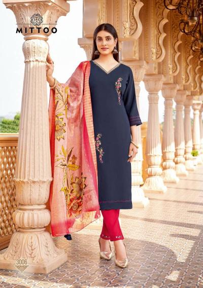 Mittoo Ayushi catalog indian kurti brands