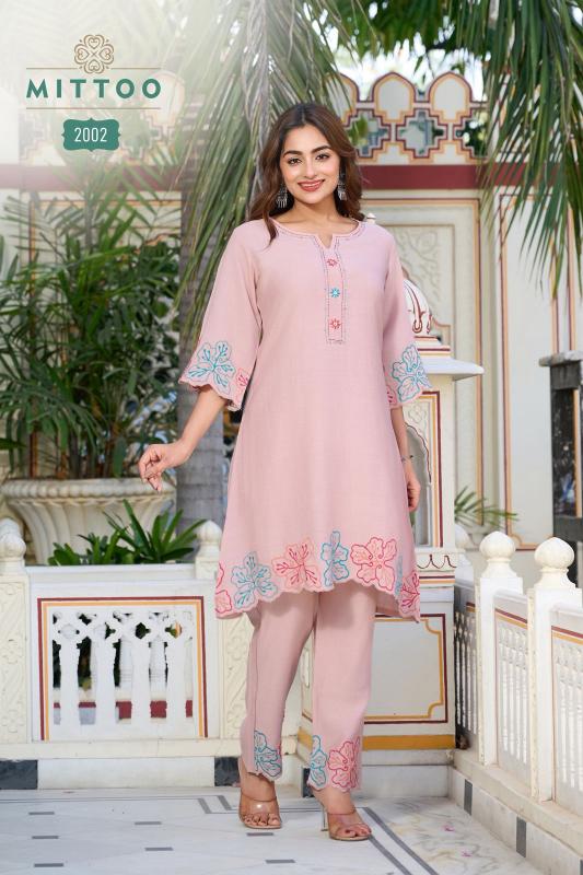 Mittoo Krivaa catalog Viscose modest co ord sets pakistan