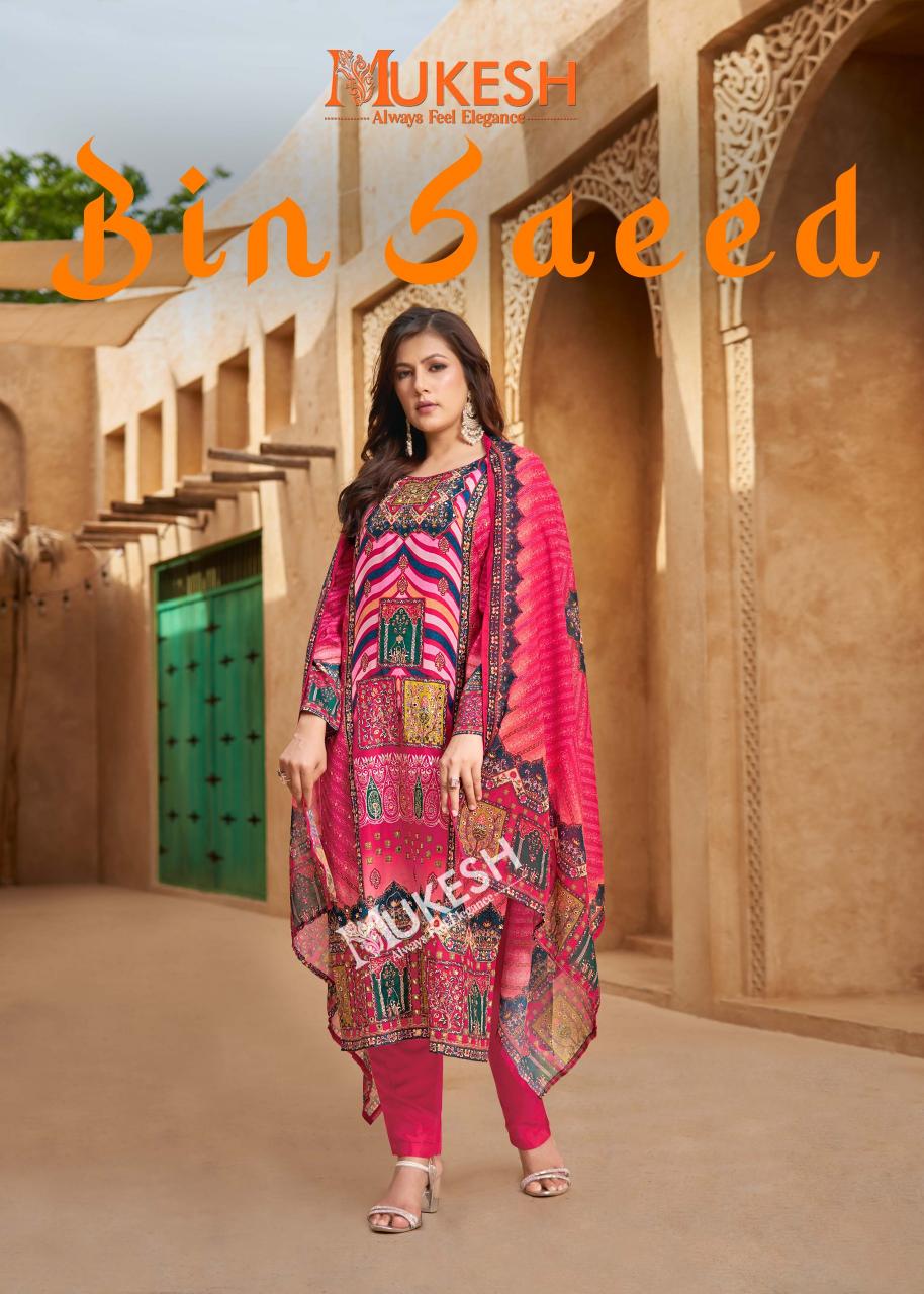 Mukesh Bin Saeed catalog soch kurtis online shopping india