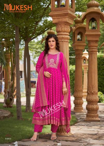Mukesh Gauri catalog south indian kurtis design