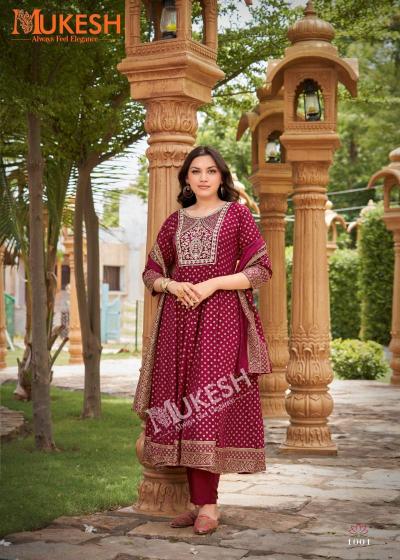 Mukesh Gauri catalog south indian kurtis design