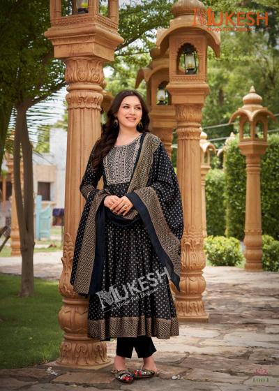 Mukesh Gauri catalog south indian kurtis design