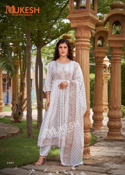 Mukesh Gauri catalog south indian kurtis design