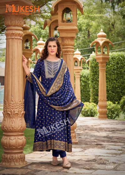 Mukesh Gauri catalog south indian kurtis design