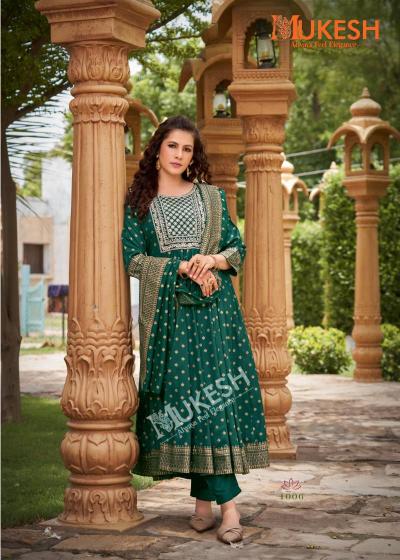 Mukesh Gauri catalog south indian kurtis design